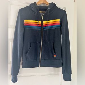 Classic aviator nation zip hoodie XS